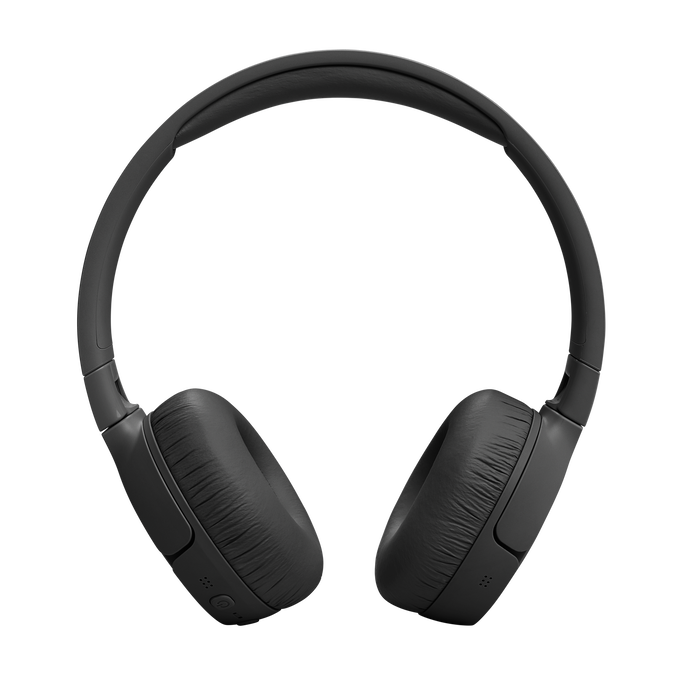 JBL Tune 670NC - Black - Adaptive Noise Cancelling Wireless On-Ear Headphones - Front image number null